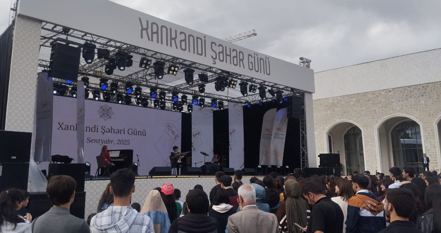 Xankəndidə Uşaq İncəsənət Festivalı qaliblərinin konserti keçirilib