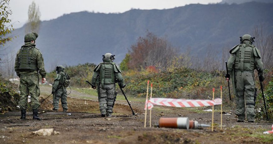 Bir həftədə təmizlənən minalı ərazilərin həcmi açıqlanıb