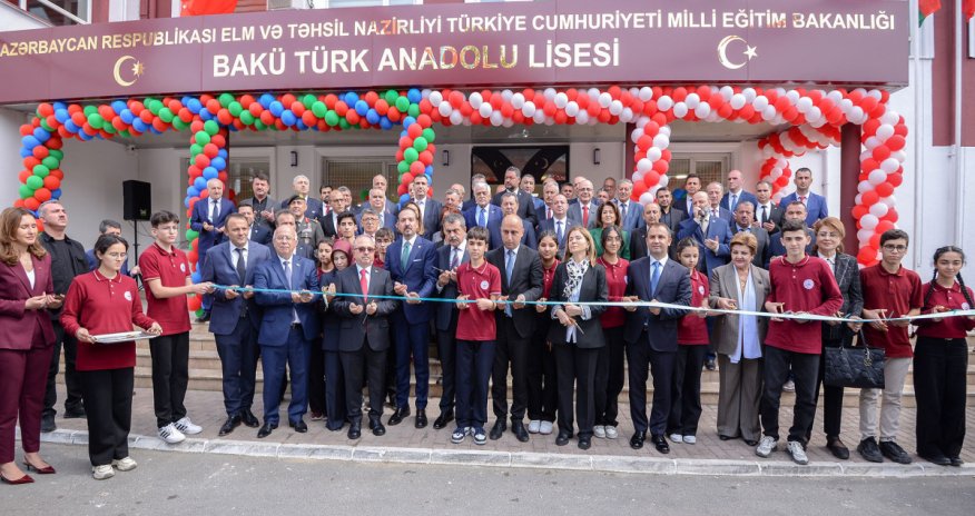 Bakı Türk Anadolu Liseyinin yeni binası istifadəyə verilib