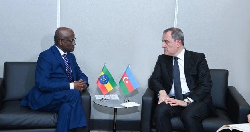 Ceyhun Bayramov efiopiyalı həmkarı ilə yeni əməkdaşlıq mexanizmlərini müzakirə edib