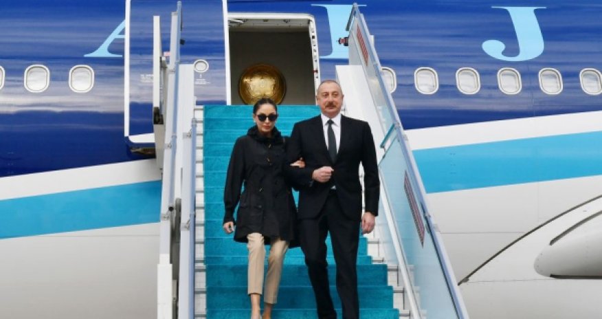 Prezident Nyu-York-a səfər edib