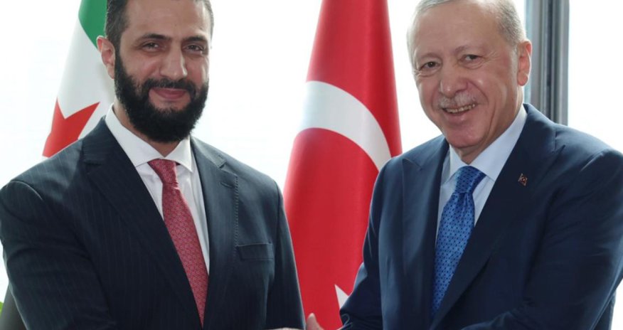 Ərdoğan Suriya prezidenti ilə görüşüb