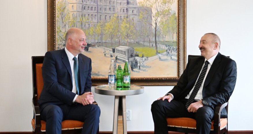 Prezident Nyu-Yorkda görüşlər keçirir - Yenilənib