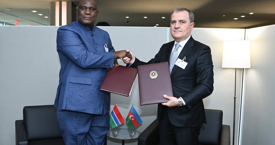 МИД Азербайджана и Гамбии подписали Меморандум о взаимопонимании