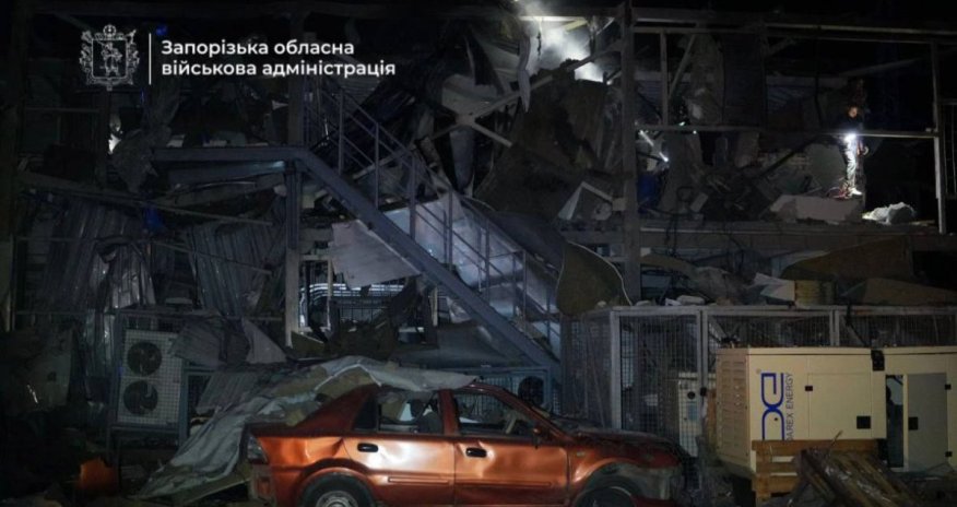 Взрывы в Запорожье