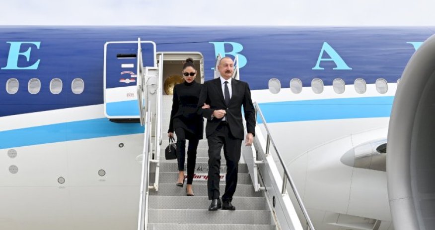 İlham Əliyevin ABŞ-yə səfəri başa çatıb