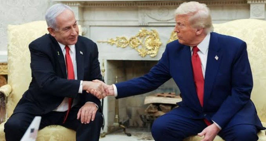 Ağ Evdə Trampla Netanyahu arasında görüş başlayıb