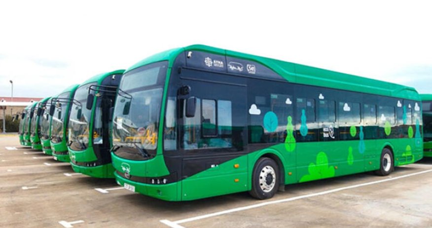 Sumqayıt Sənaye Parkında istehsal olunan ilk elektrik avtobusu "BakuBus"a təqdim olunub