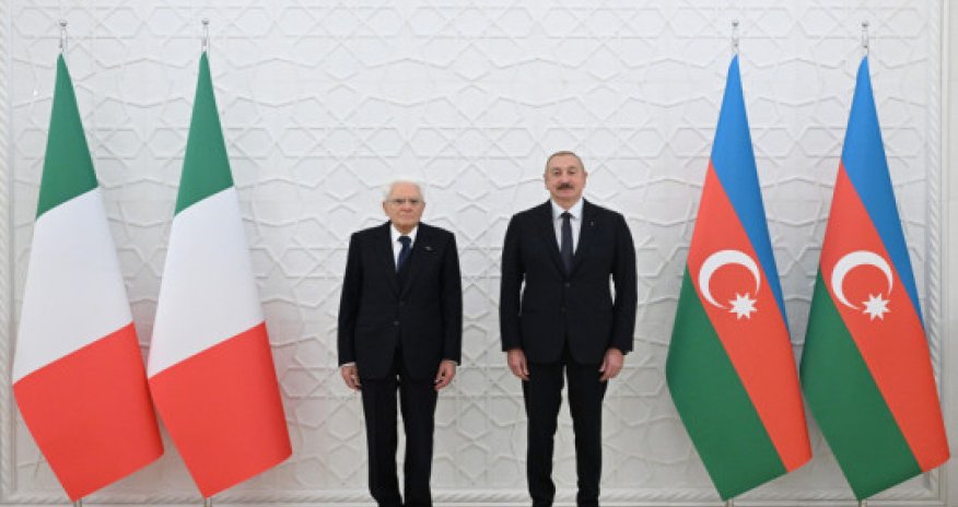 Azərbaycan və İtaliya prezidentləri mətbuata bəyanatlarla çıxış ediblər - Yenilənib