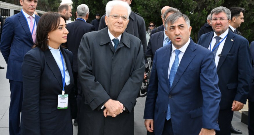 İtaliya Prezidentinin Azərbaycana səfəri başa çatıb