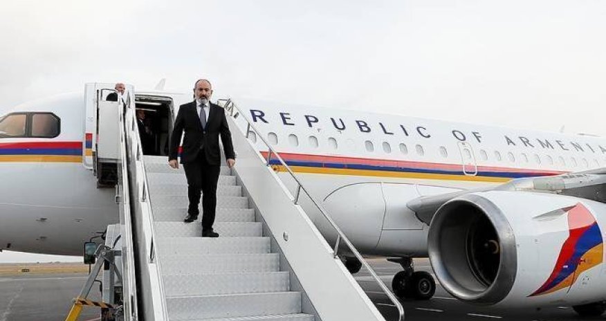 Paşinyan Danimarkaya gedib