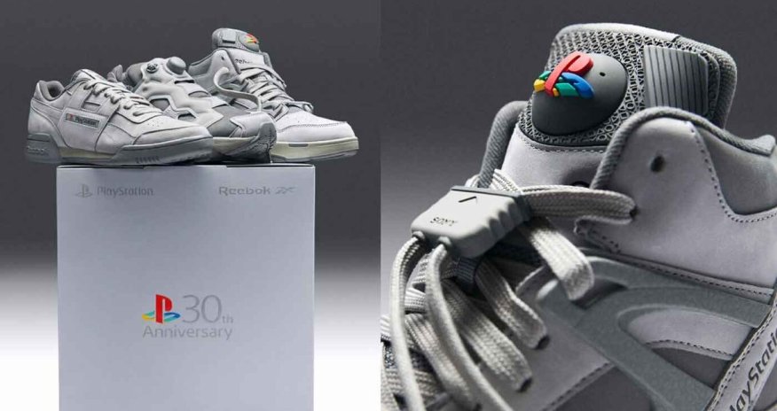 Sony and Reebok launch PlayStation 30th anniversary sneakersdisclosed.