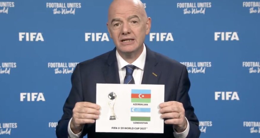 FIFA president: Azerbaijan and Uzbekistan to unite Europe and Asia through football