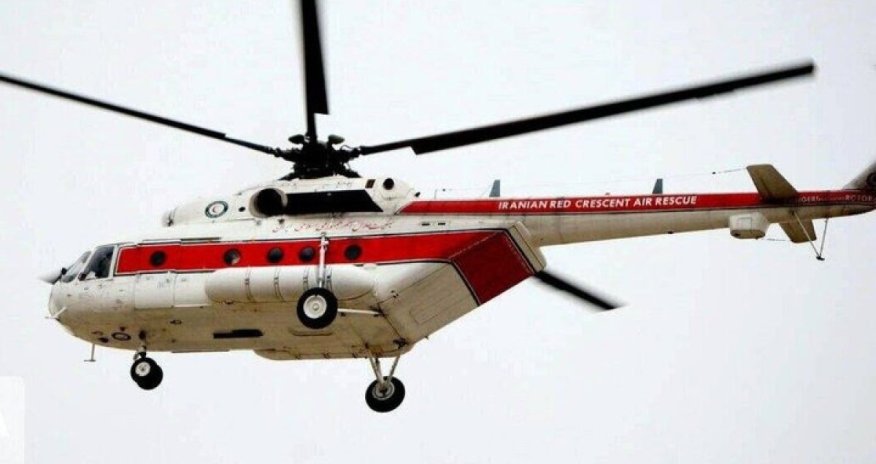 İranda helikopter qəzaya uğrayıb