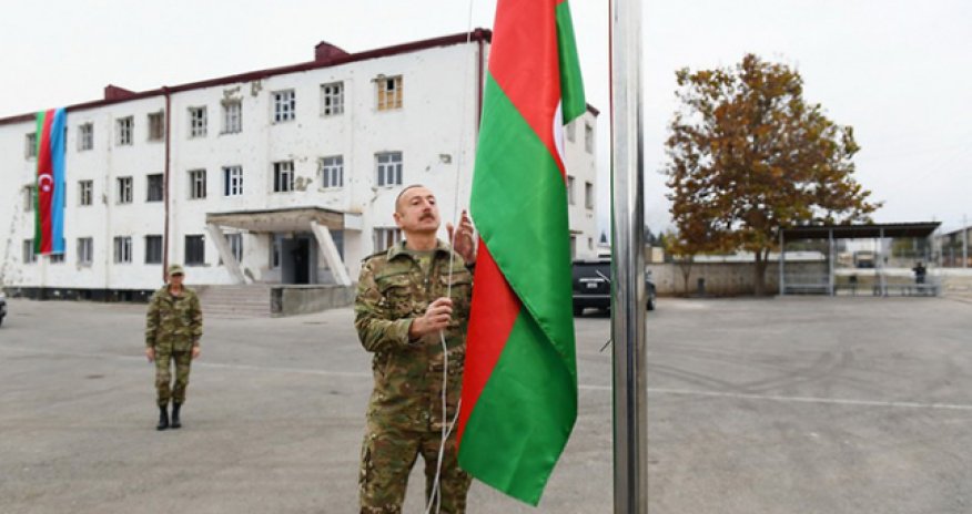 İlham Əliyev Cəbrayılın işğaldan azad edilməsinin ildönümü ilə bağlı paylaşım edib