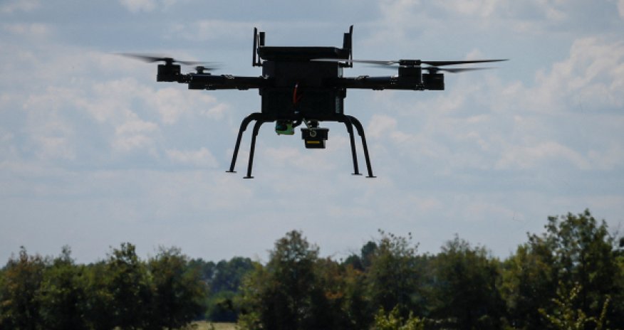 Дроны над Вильнюсом