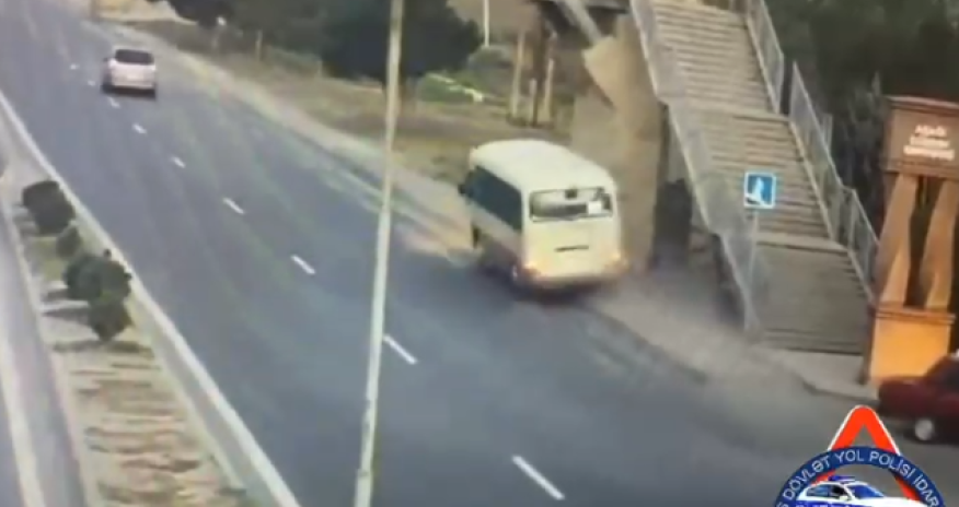 Bakı&ndash;Şamaxı yolunda təkər partlaması qəza ilə nəticələnib