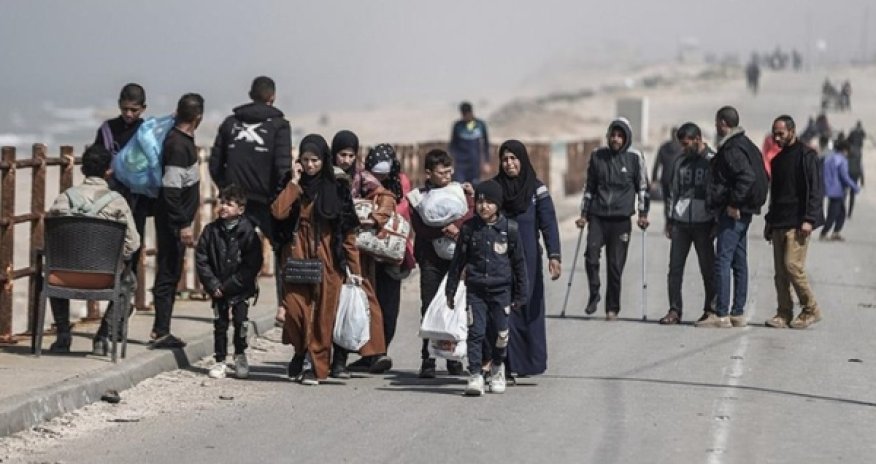 Почти миллион палестинцев покинул Газу