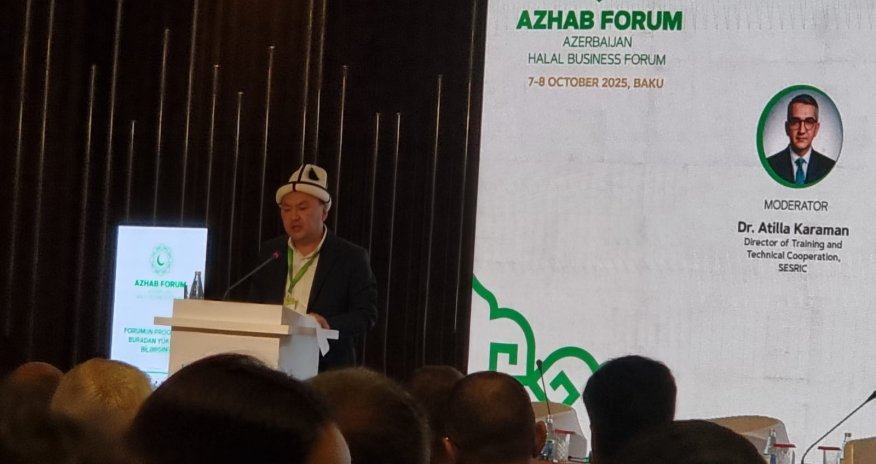 Qırğız rəsmisi: Halal sənayesi iqtisadiyyatın yeni mərhələsi ola bilər