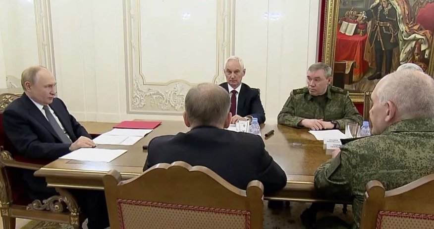 Putin marks 73rd birthday among military officers