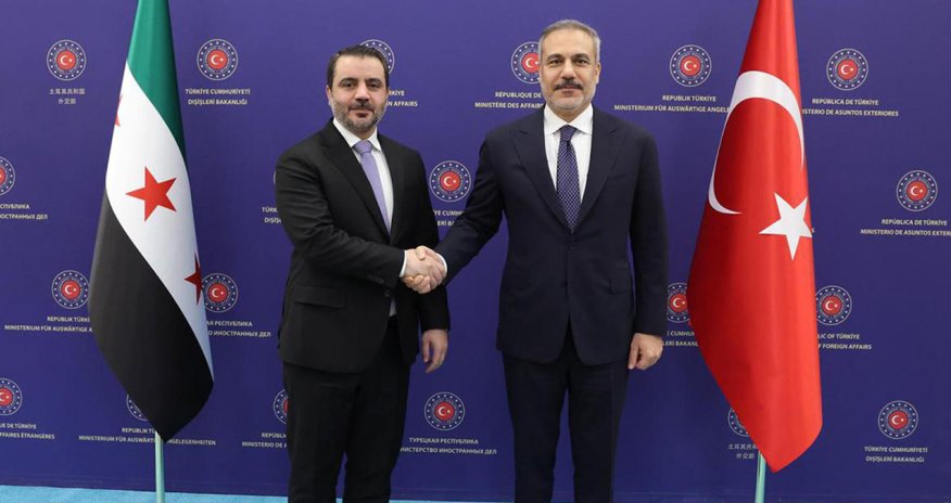 Hakan Fidan Həsən Şeybani ilə görüşüb