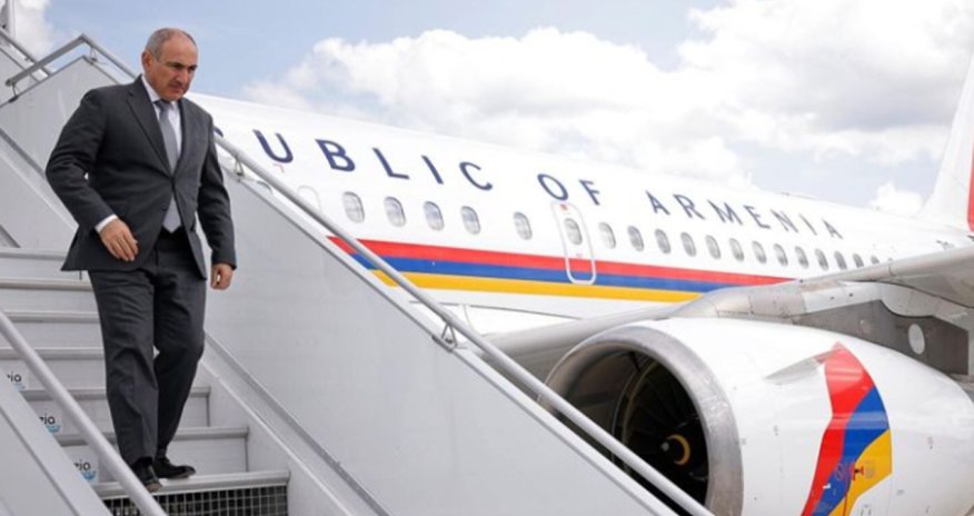 Paşinyan Tacikistana səfər edib