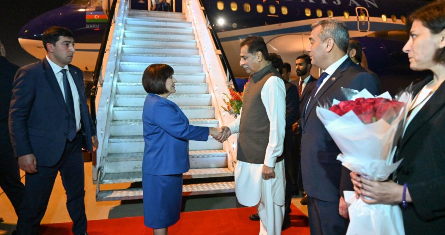 Sahibə Qafarova Pakistana işgüzar səfərə gedib