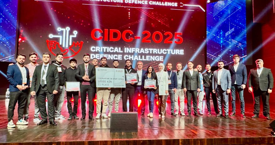Azercell-in kibertəhlükəsizlik komandası &ldquo;CIDC-2025 &ndash; Critical Infrastructure Defence Challenge&rdquo; yarışında böyük uğur qazandı!