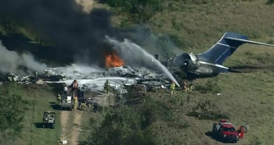 ABŞ-də təyyarə qəzaya uğrayıb, ölənlər var