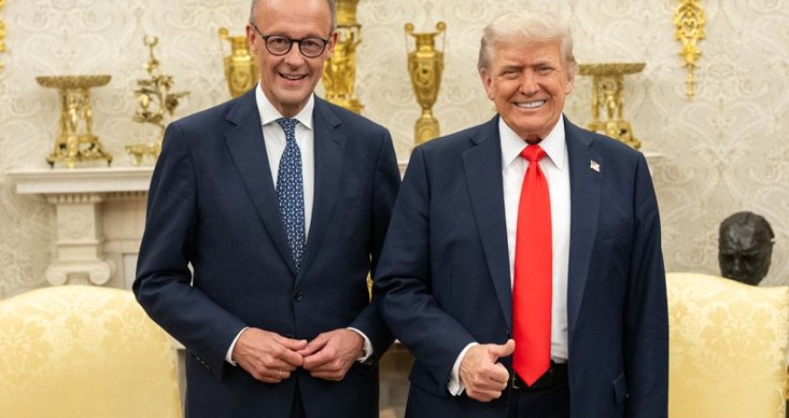 Мерц и Трамп обсудят сегодня в Шарм-эль-Шейхе конфликт в Украине