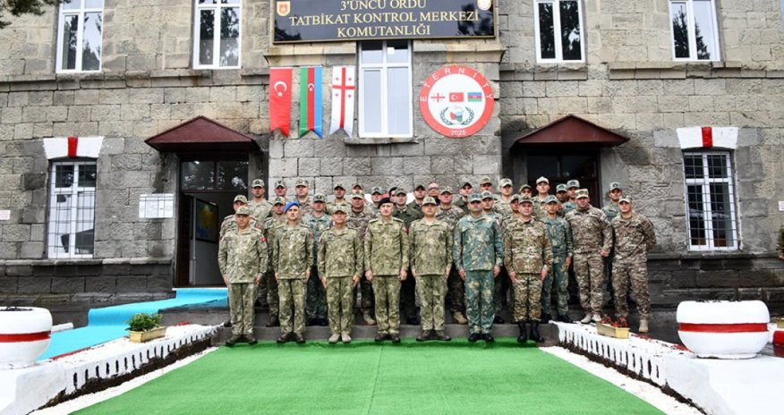 Военные Азербайджана на учениях в Турции