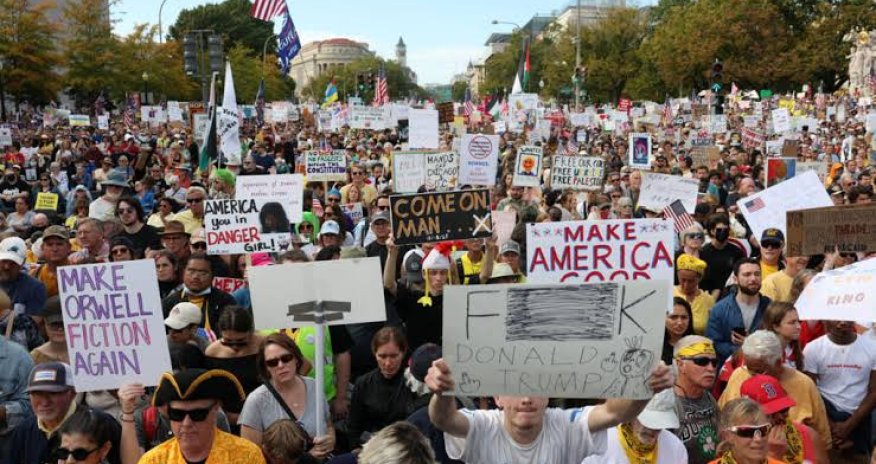 Массовые протесты в США