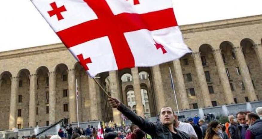 Tbilisidəki etiraz aksiyaları ilə əlaqədar 14 nəfər saxlanılıb