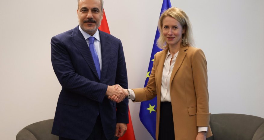 Hakan Fidan Lüksemburqda Aİ-nin ali nümayəndəsi ilə görüşüb