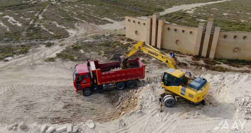 Bakıda iki qəsəbəni Zığ dairəsi&ndash;Hava Limanı yoluna birləşdirən yanaşma yolları tikilir