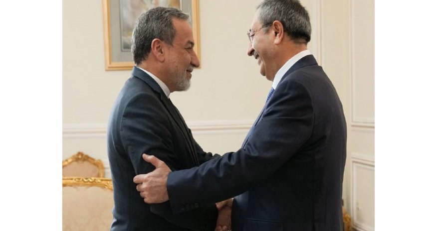 Xələf Xələfov Tehranda Abbas Araqçi ilə görüşüb