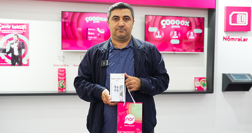 Nar announces the first winners of the &ldquo;Çoox Şanslı&rdquo; lottery!