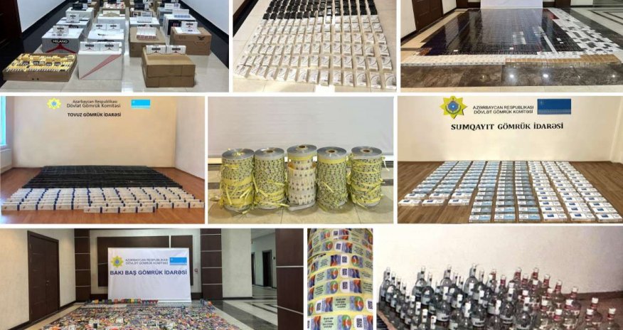 40 milyona yaxın siqaretin qanunsuz yollarla ölkəyə gətirilməsinin qarşısı alınıb