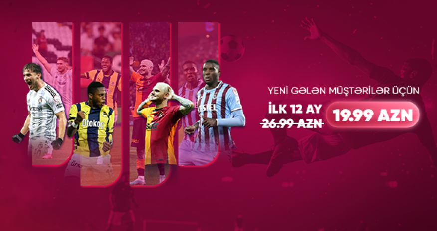 
Futbol və əyləncə bir arada &ndash; &ldquo;CityNet TV&rdquo;dən &ldquo;Digiturk&rdquo; paketinə xüsusi endirim!