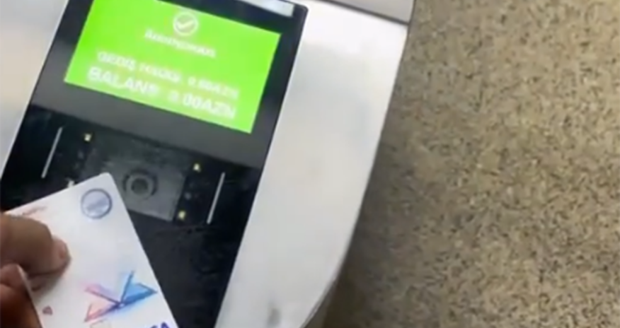 Bakı metrosunda tələbə kartı ilə ödəniş sistemi test rejimində işə salınıb
