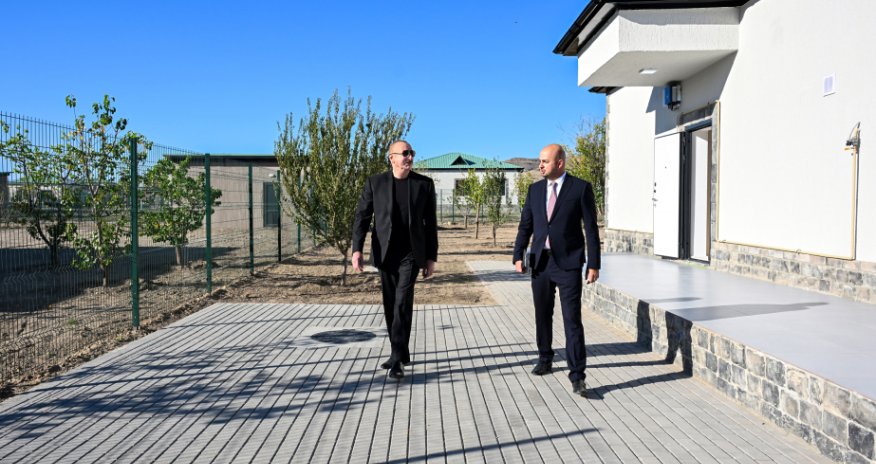 Prezident Zəngilanın Ağalı kəndinin 2-ci mərhələsinin və Məmmədbəyli kəndinin açılışlarında iştirak edib
