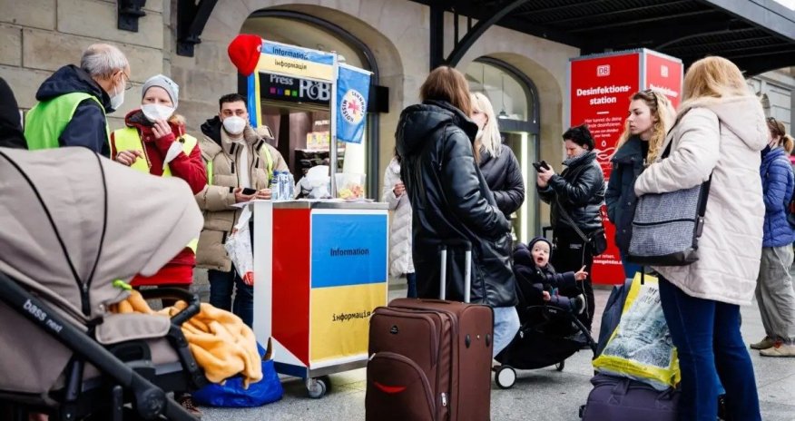 В Германии и Польше обеспокоены наплывом украинских беженцев