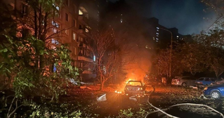 Запорожье под ударом управляемых авиабомб