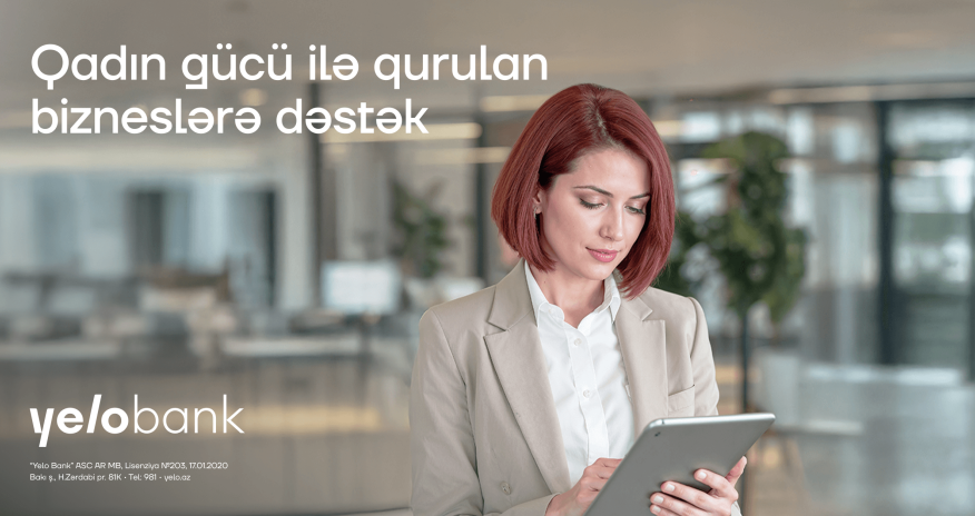 
Yelo Bank-dan qadın sahibkarlara dəstək: yeni mikro kredit məhsulu