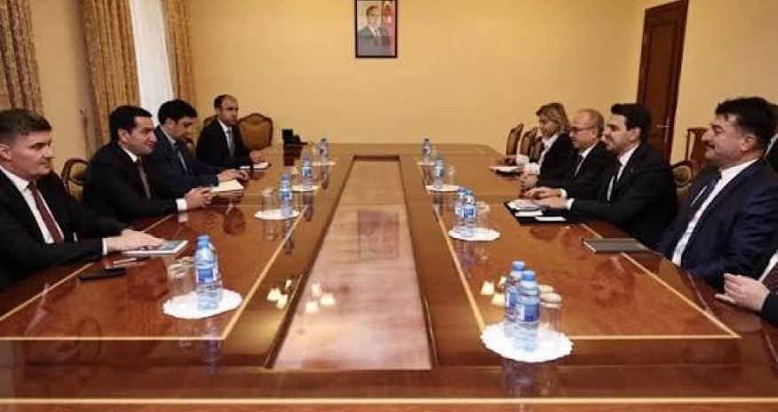 TİKA sədri Hikmət Hacıyevlə görüşüb