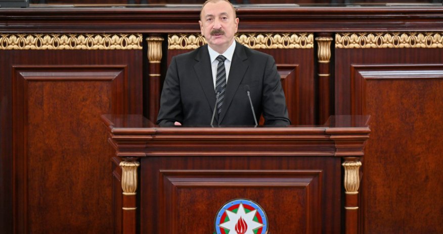 Əliyev AMEA-nın 80 illik yubiley yığıncağında çıxış edib - Yeniləndi