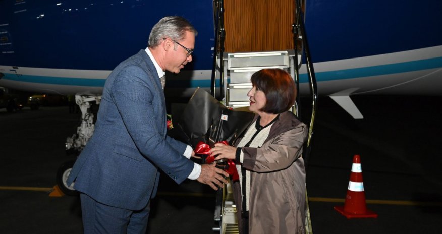 Sahibə Qafarova Braziliyada işgüzar səfərdədir