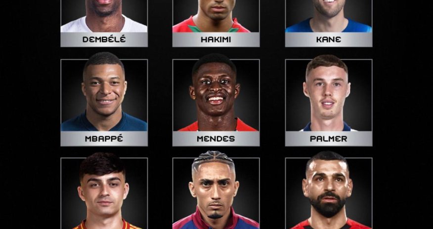 ФИФА опубликовала список кандидатов на приз лучшему игроку года