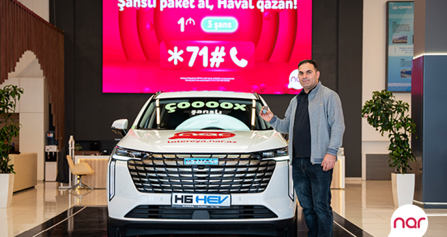 &ldquo;Nar&rdquo;dan ikinci avtomobil uduldu - həyəcan artır!