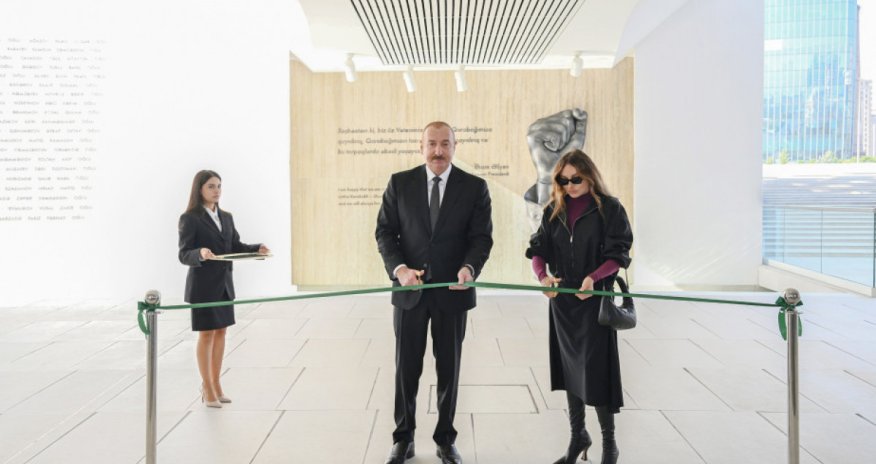 Bakıda Zəfər muzeyinin açılışı olub